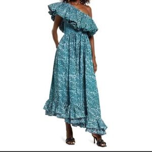 Sika Designs Sono One Shoulder Midi Dress